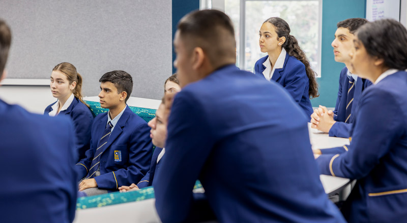 Religious education at Gilroy Catholic College Castle Hill