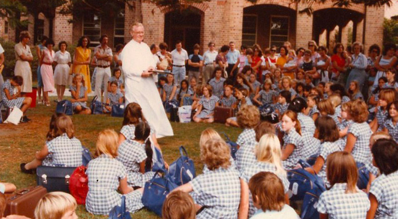 First Day 1980 Gilroy Catholic College Castle Hill