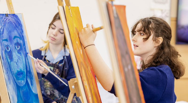 Art rooms at Gilroy Catholic College Castle Hill