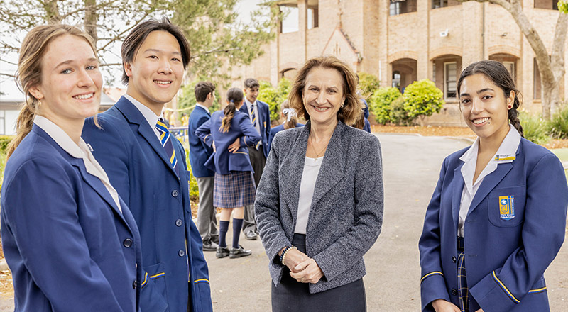 Cheryl Merryweather Principal of Gilroy Catholic College Castle Hill