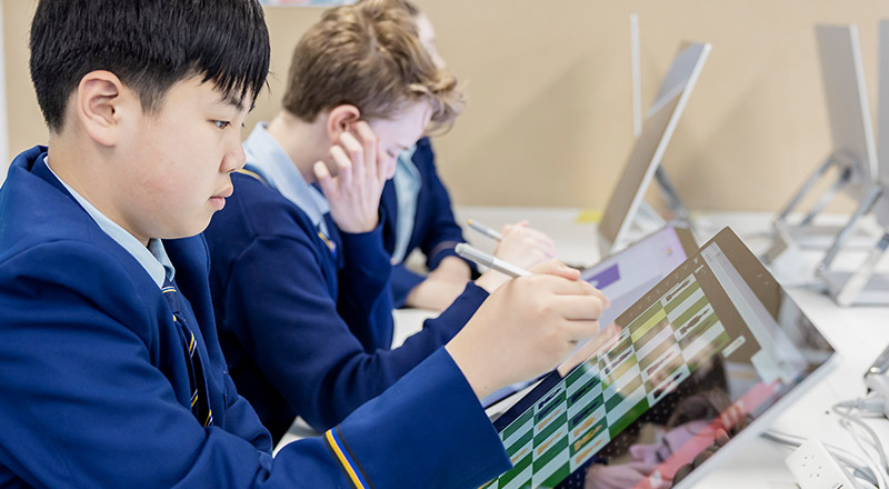 Computing at Gilroy Catholic College Castle Hill