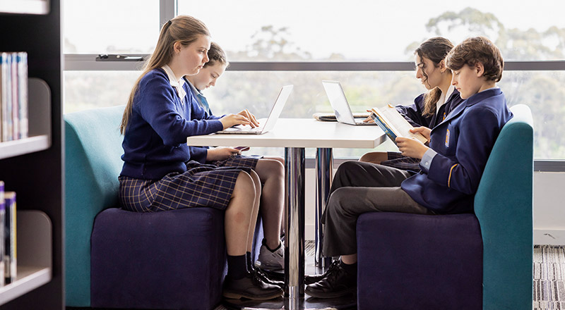 Learning devices at Gilroy Catholic College Castle Hill