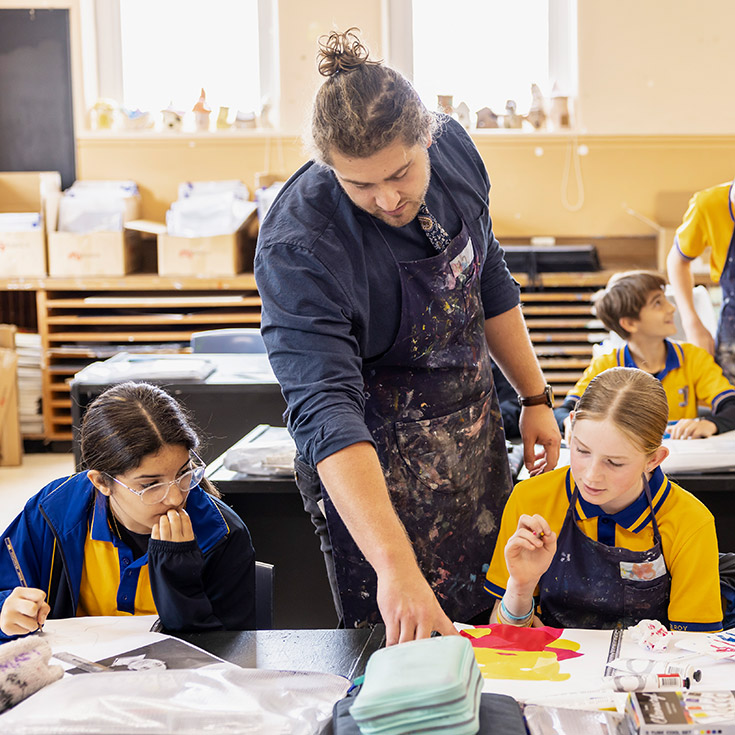 Dedicated teachers at Gilroy Catholic College Castle Hill