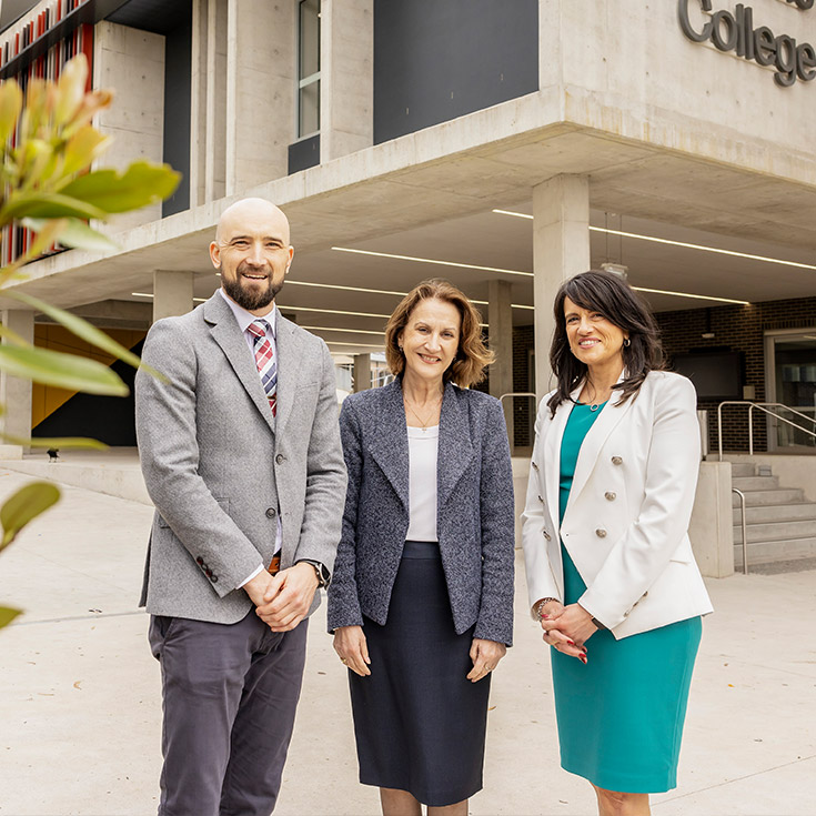 Leadership team at Gilroy Catholic College Castle Hill