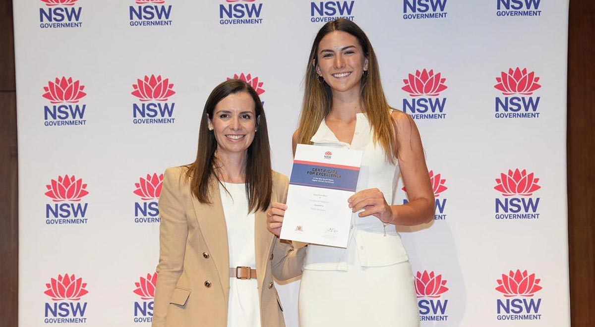 Emily Gonzalez from Catherine McAuley Westmead